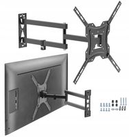 61cm Uchwyt do Telewizora Wieszak TV DŁUGIE RAMIĘ 20-55" Narożny