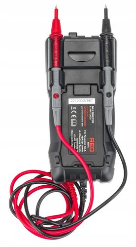 Miernik CYFROWY Elektryczny PROFESJONALNY Multimetr Prądu LCD 600V AC/DC na Arena.pl