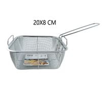 sitko metalowe do smażenia frytek 20 x 8cm
