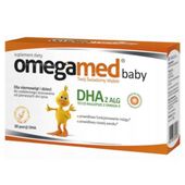 OMEGAMED baby DHA - Dla niemowląt i dzieci 30 kaps