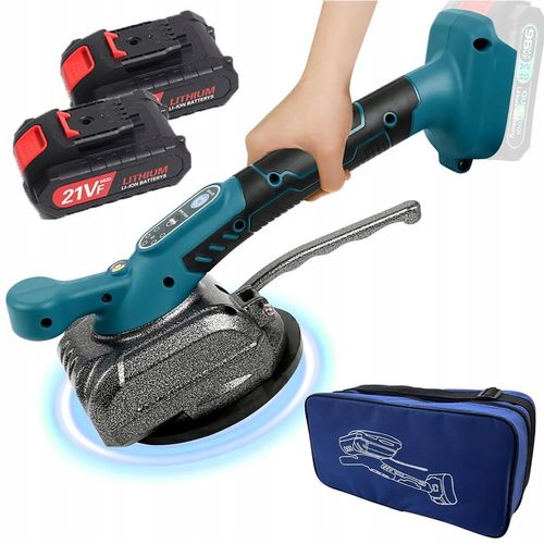 PRZYSSAWKA WIBRUJĄCA DO PŁYTEK WIBRATOR DO POZIOMOWANIA 2xAKU MOCNA 21V PRO na Arena.pl