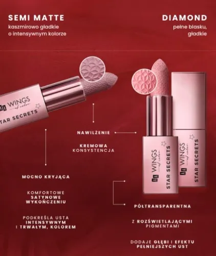 AA Wings Of Color Star Secrets Pomadka 201 półmat na Arena.pl