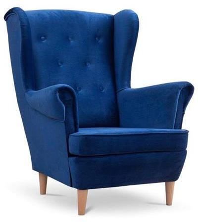 Fotel uszak z podłokietnikami w stylu skandynawskim SN-0024 zdjęcie 2