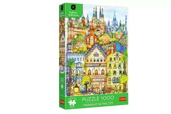 Puzzle 1000 elementów. O północy w Barcelonie zdjęcie 1