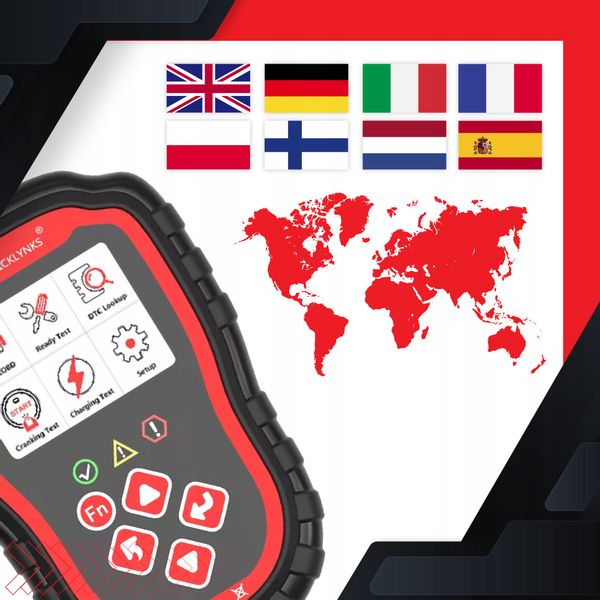 TESTER OBD J POLSKI SKANER INTERFEJS DIAGNOSTYCZNY zdjęcie 4