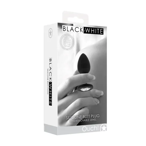 ouch! silikonowy korek ozdobny z biżuterią, anatomiczny kształt na Arena.pl