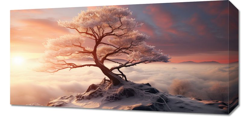 Obraz 60x30cm Zimowa Odyseja zdjęcie 1