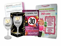 Śmieszny Prezent na 30stkę 30 Urodziny dla Kobiety