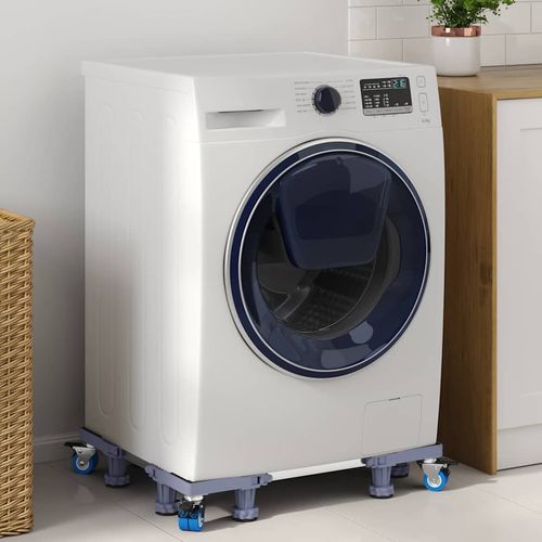 Podstawa pod pralkę Szary 67 x 67 x 12 cm Metal na Arena.pl