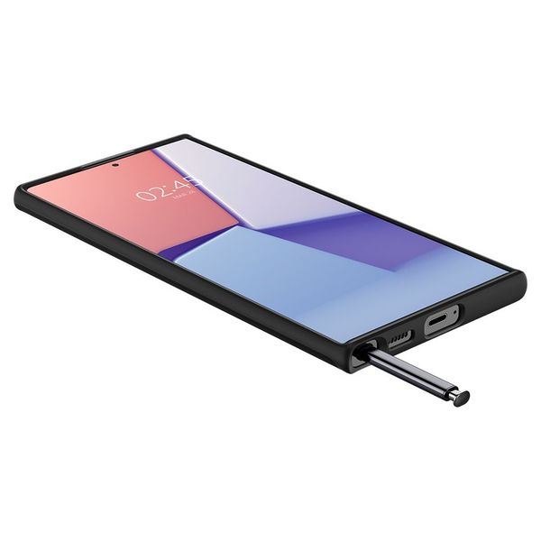 SPIGEN THIN FIT GALAXY S22 ULTRA BLACK zdjęcie 10