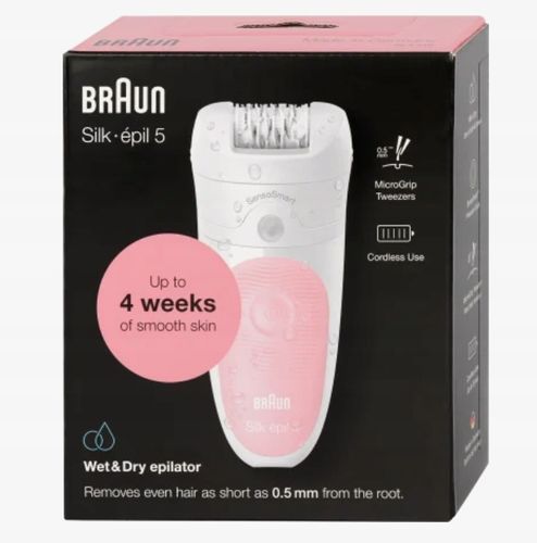 Depilator BRAUN Silk epil 5 SE 5-516 _ wet & dry epilator na Arena.pl