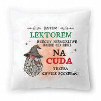 Poduszka Dla Lektora Na Urodziny Prezent Z Nadrukiem Ze Zdjęciem