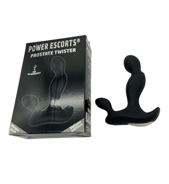 Prostate Twister Rechargeable Prostate Stimulator Black zdjęcie 2