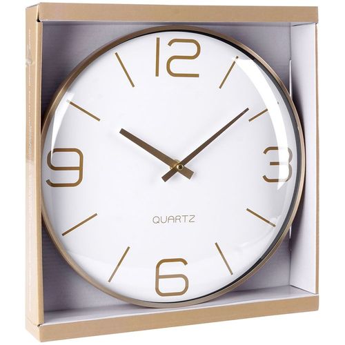 Zegar ścienny złoty biały 30 cm na Arena.pl