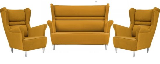 Zestaw wypoczynkowy sofa + 2 fotele Family Meble zdjęcie 1
