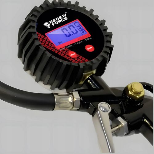 PISTOLET DO POMPOWANIA KÓŁ Z CYFROWYM MANOMETREM 18 BAR DOKŁADNOŚĆ 0,01 BAR na Arena.pl