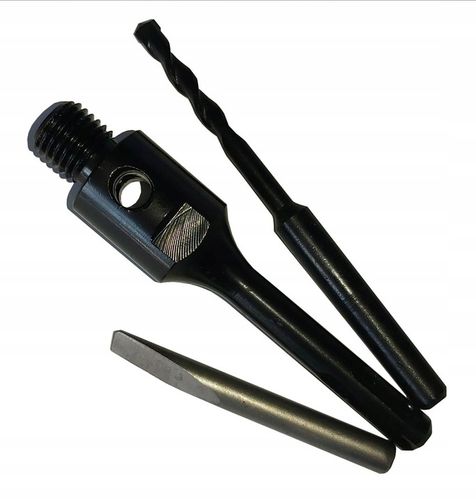 CTD adapter bezudarowy SDS+/M16 + wiertło prowadzące + klin na Arena.pl