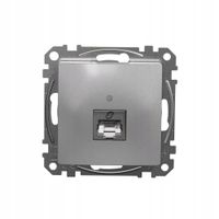 Sedna Design Gniazdo komp RJ45 kat.5e STP srebrny