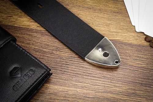 Pasek Męski skórzany czarny do spodni 110 pas na Arena.pl