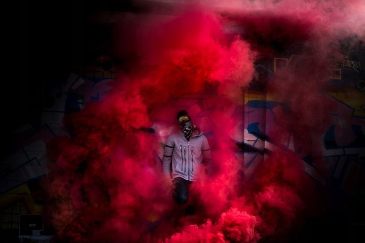 Świeca dymna Triplex działa przez 60 s zdjęcie 3