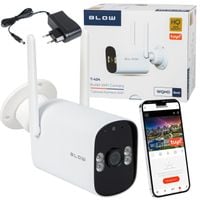 KAMERA ZEWNĘTRZNA TUBOWA WIFI IP 4MP WQHD DETEKCJA ONVIF AUDIO TUYA SMART