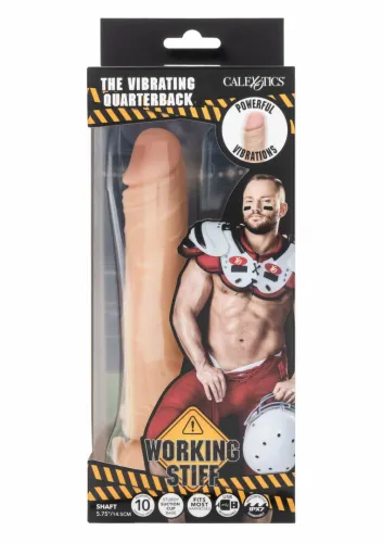calexotics the vibrating quarterback silikonowy model z 10 trybami wibracji na Arena.pl