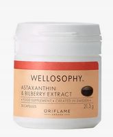 Oriflame Astaksantyna Wellosophy ekstrakt z borówki wit C i E 1 op 30szt