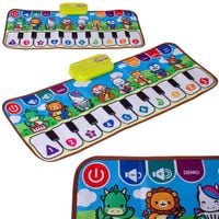 Mata Muzyczna Pianinko Zwierzątka Instrumenty 79 cm