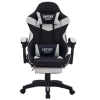 fotel gamingowy infini espace black/white