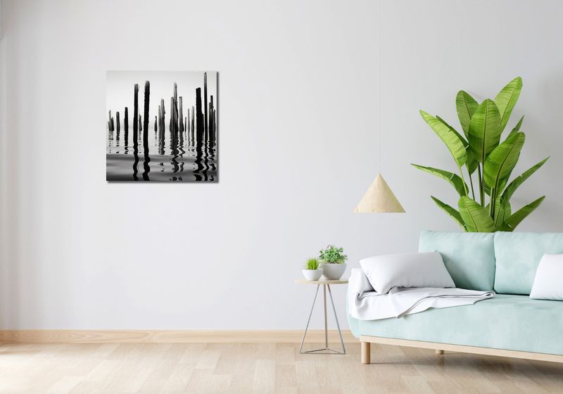 Obraz 60x60cm Refleksje Nad Wodą zdjęcie 2