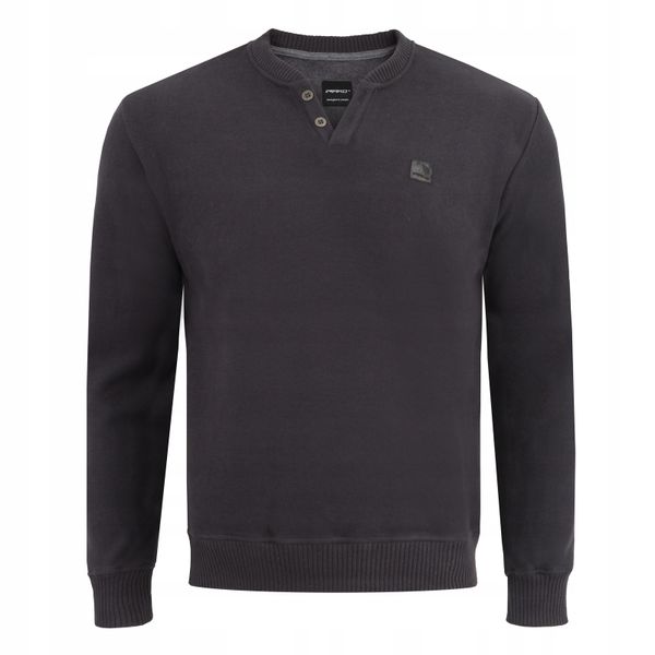 Sweter męski stalowa szarość Odys Rozmiar - XXL zdjęcie 1