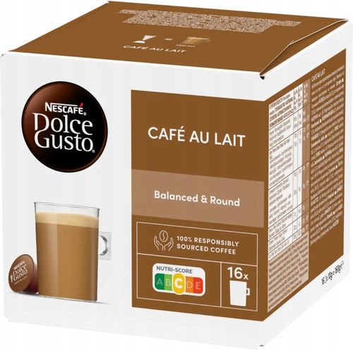 Kapsułki Nescafe Dolce Gusto Cafe Au Lait 16 szt na Arena.pl