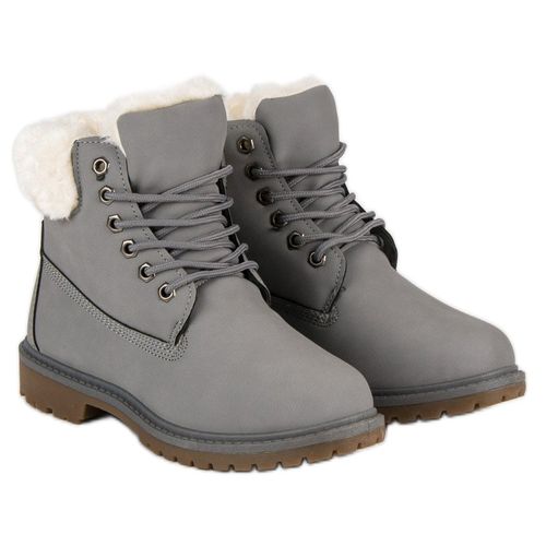 Ciemnoszare traperki r.36 na Arena.pl