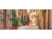 100X40CM ZEGAR STARA ALEJKA TOSKANII OBRAZ