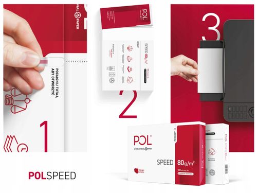 papier ksero polspeed a4 80g - 5 szt. na Arena.pl