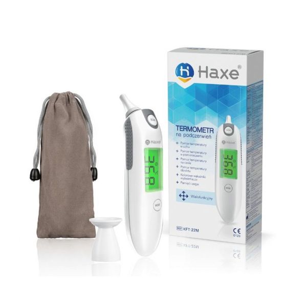 HAXE KFT-22M Termometr do ucha i czoła zdjęcie 1