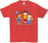 Koszulka T-shirt dla dzieci - Bolek i Lolek i Tosia