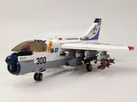 SAMOLOT SZTURMOWY LTV A-7 CORSAIR II ZESTAW KONSTRUKCYJNY 683 ELEMENTÓW