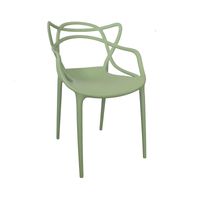 Krzesło Masters zielone – designerskie, lekkie i odporne, idealne na balkon, taras i do wnętrz 547 XD BK