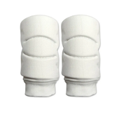 Ochraniacze Kolana Segmentowe Białe S