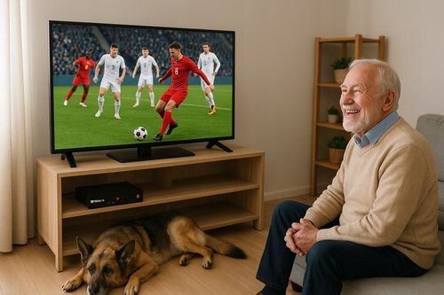 Dekoder DVB-T2 HEVC H.265 Riwall TVCONTROL Tuner TV Full HD HDMI USB na Arena.pl