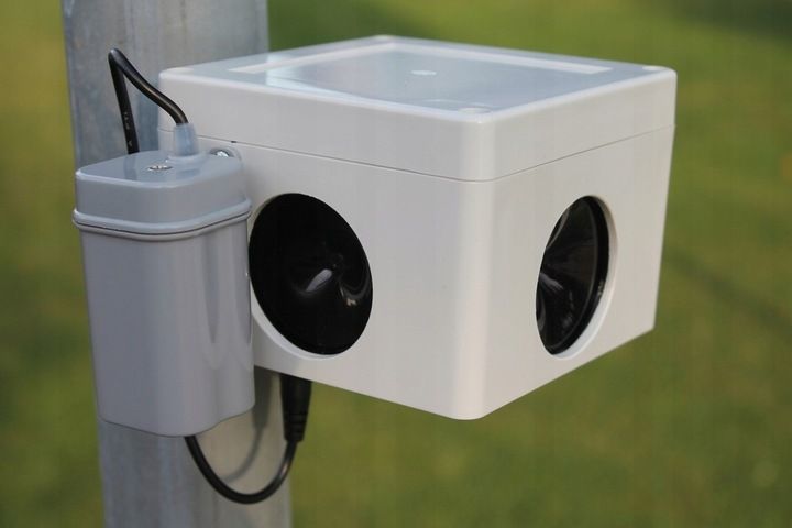 Potężny odstraszacz ogrodowy na kuny lisy szczury myszy, 2500 m2 zdjęcie 14