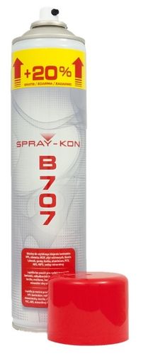 B707 SPRAY-KON KLEJ KONTAKTOWY 600ml laminaty HPL obrzeża MDF HDF guma na Arena.pl