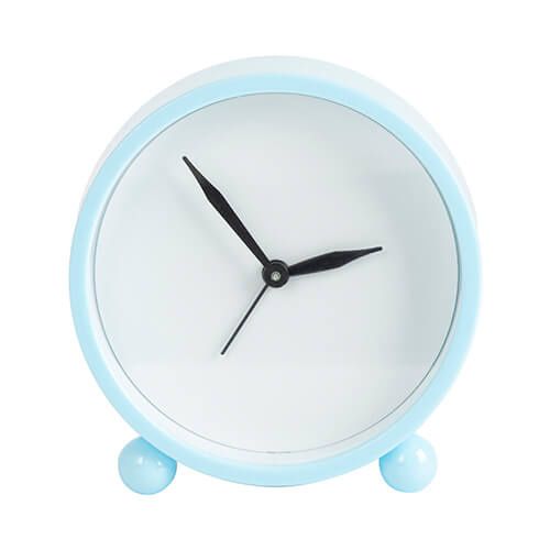 Budzik do sublimacji - błękitny zdjęcie 1