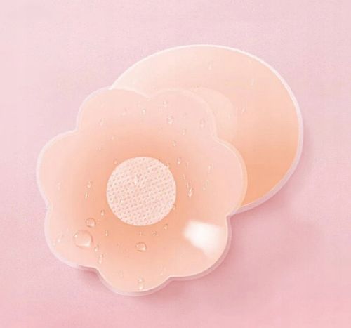 Silikonowe Nakładki Na Sutki Stanik Przyklejany Naklejki Osłonki Plastry 3X na Arena.pl