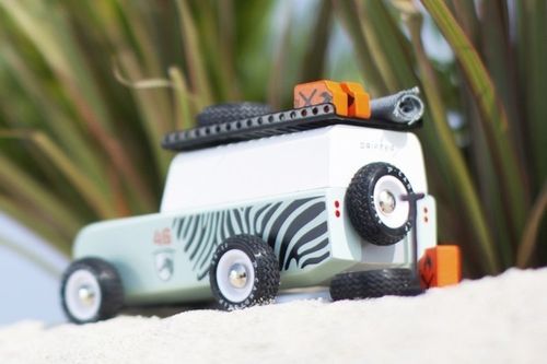 Candylab Samochód Drewniany Drifter Zebra na Arena.pl