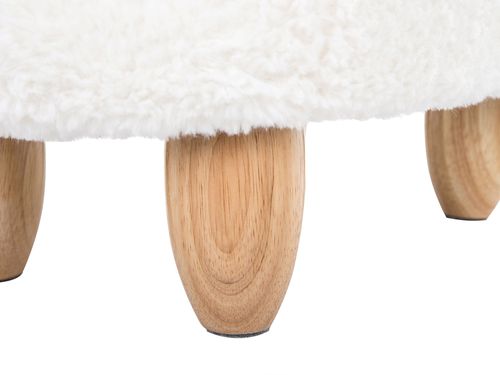 Pufa zwierzak biała LAMB na Arena.pl