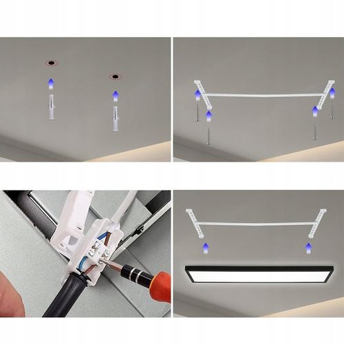 Panel LED Sufitowy Plafon 50W 5250 lm Natynkowy 120 x 30cm PREMIUM na Arena.pl