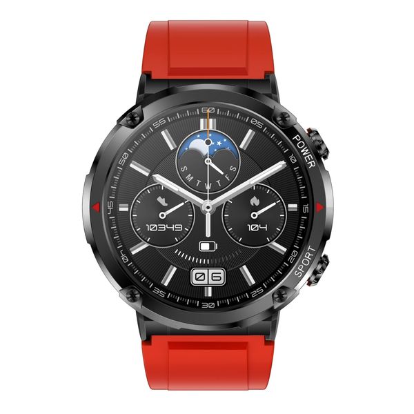 smartwatch gravity gt21-6 + czerwony pasek silikonowy zdjęcie 4