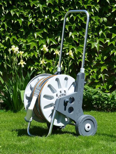 WÓZEK ALU WĄŻ OGRODOWY 4-WARSTWOWY 1/2 50 METRÓW BEST POLSKA ZRASZACZ KPL na Arena.pl